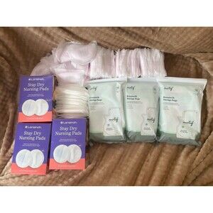milk bags and nursing pads